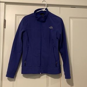 The North Face Windbreaker in Periwinkle Blue